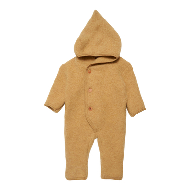 HUTTEliHUT Combinaison bébé BILLIE Button Fleece Ocre