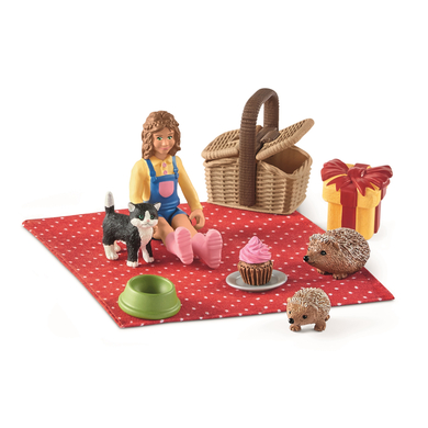 schleich® Figurine pique-nique d’anniversaire 42426