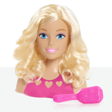 Barbie Mini tête à coiffer, cheveux blonds