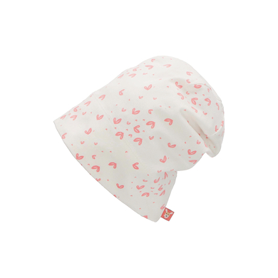 Sterntaler Bonnet Slouch Coeurs écru
