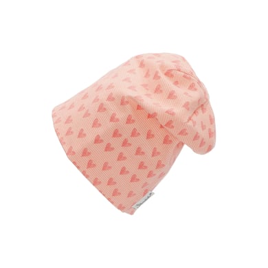 Sterntaler Slouch Beanie Hearts rosa