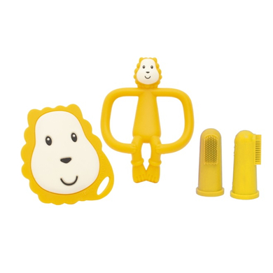 MATCHSTICK MONKEY™ Kit naissance anneau de dentition brosse à dents lion Ludo