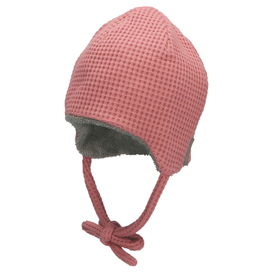 Bilde av Sterntaler Beanie Vaffel Ser Rosa Ut