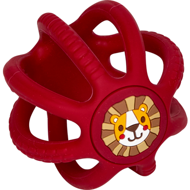 SPIEGELBURG COPPENRATH Balle de préhension en silicone Lion - BébéBonheur