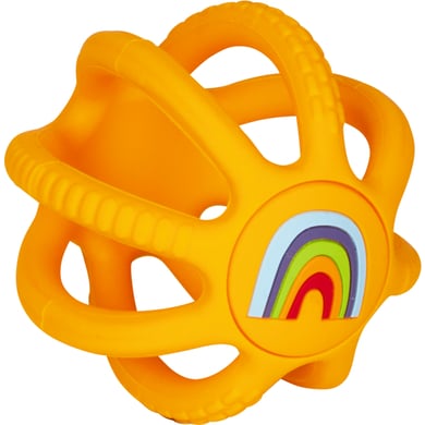 Image of SPIEGELBURG COPPENRATH Palla da presa in silicone arcobaleno - BabyGlück059