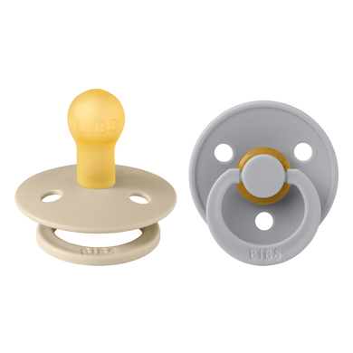 BIBS® Schnuller Colour Cloud & Vanilla 0-6 Monate, 2 Stk.