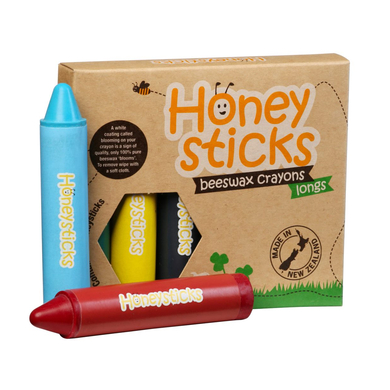 Honeysticks Crayons de cire longs pour abeilles 6 pièces
