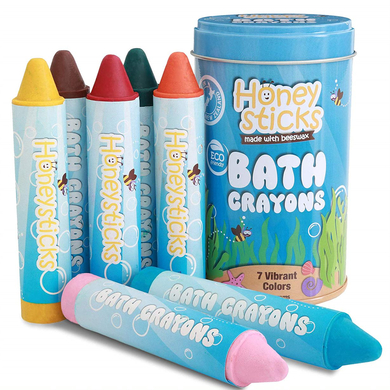 Honeysticks Bâtons de bain abeille 7 pièces