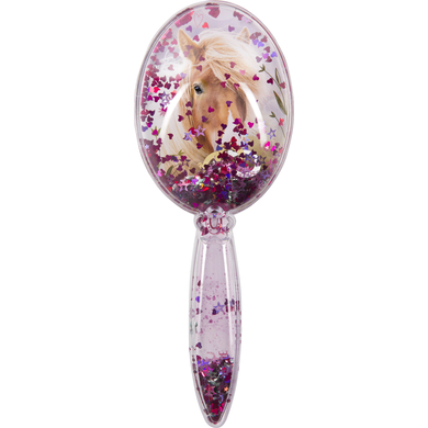 BROCHE SPIEGELBURG COPPENRATH Brosse à cheveux (avec paillettes mobiles) - Amis des chevaux