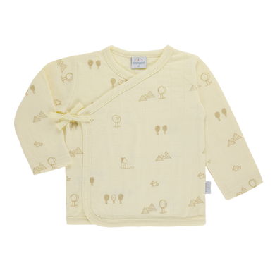 kindsgard T-shirt bébé cache-coeur lipala crème