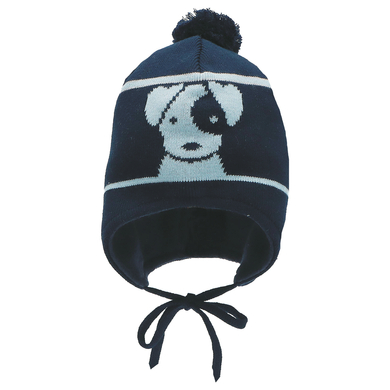 Image of Sterntaler Cappello con pompon per cani marine059