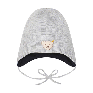 Steiff Bonnet soft grey melange