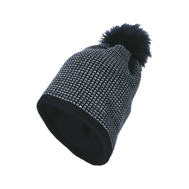 Image of Sterntaler Cappello con pompon effetto glitter marine059