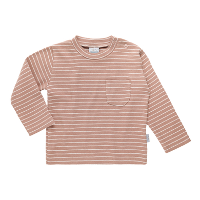 kindsgard T-shirt côtelé bébé manches longues lipala rose