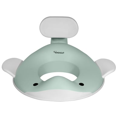 KINDSGUT Réducteur de toilettes enfant baleine aigue-marine