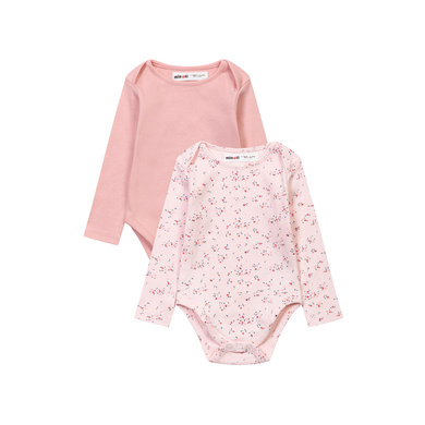 Image of Minoti Confezione da 2 body rosa