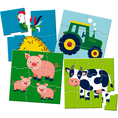 SPIEGELBURG COPPENRATH Mes 1ers puzzles - A la ferme (Quand je serai grand)