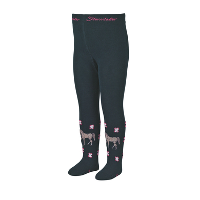 Sterntaler Collants cheval marine