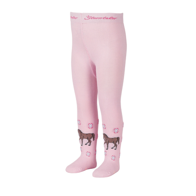 Sterntaler Collants cheval rose