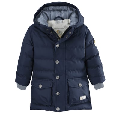 killtec Parka matelassée avec capuche bleu foncé