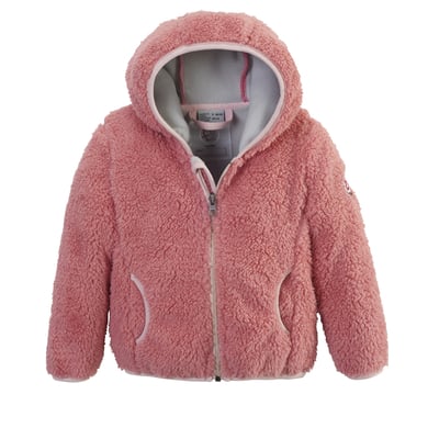 Levně killtec Fleecová bunda s kapucí růžová