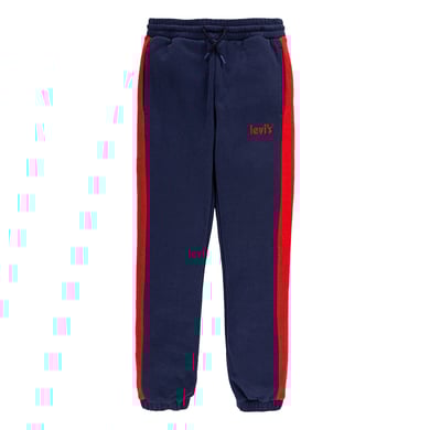 Levi's® pantalon de jogging bleu foncé/rouge