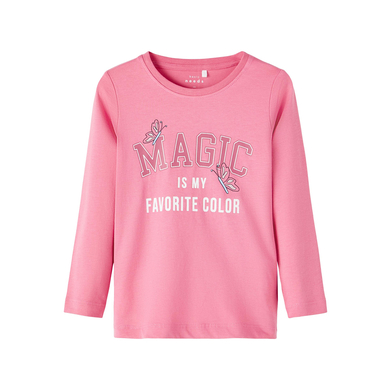 name it Chemise à manches longues Nmfveen Chateau Rose