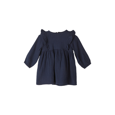 s. Olive r Robe en mousseline blue