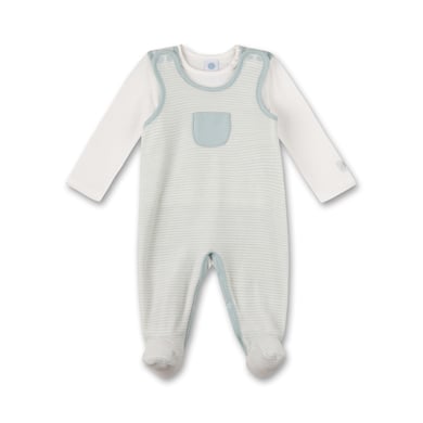 Sanetta Jumpsuit set randig blå