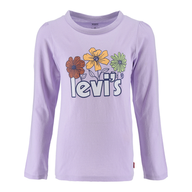 Image of Levi's® Maglia a maniche lunghe, viola con fiori