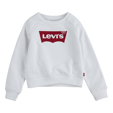 Image of Levi's® Felpa bambina bianca059