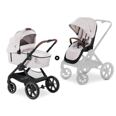 hauck Poussette duo combinée 2en1 Walk N Care Set Beige