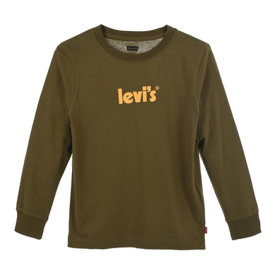 Levi's® Maglia a maniche lunghe ragazzo, verde oliva