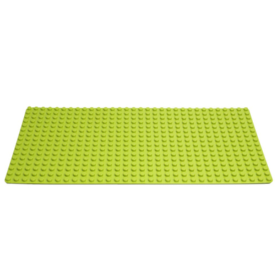 Katara Grande plaque de construction de base avec picots 51x26 cm, vert clair