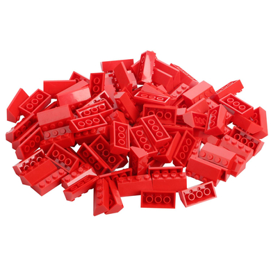 Katara 100 briques En forme de toit - rouge