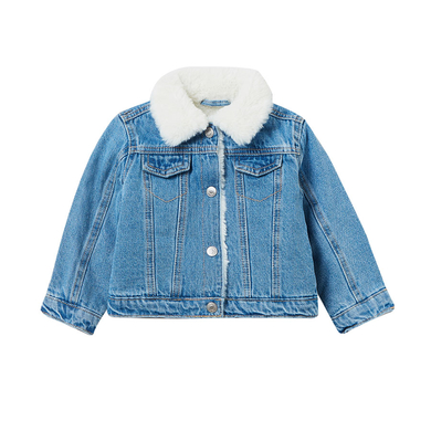 OVS Giacca di jeans con pelliccia