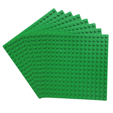 Katara Set de 8 plaques 13x13cm / 16x16 pins vert