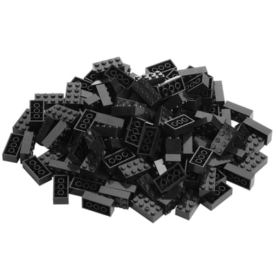 Katara Blocs de construction - 120 pièces 4x2 noir