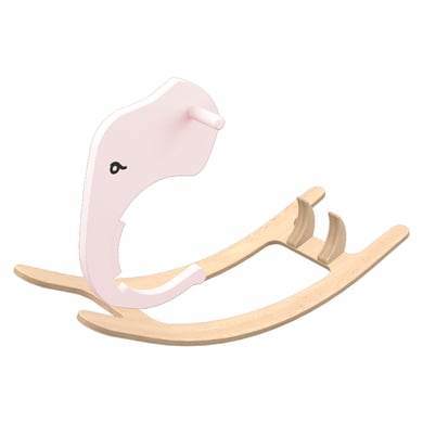 Image of LEG & GO Allegato elefante a dondolo, rosa