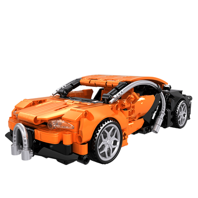 Open Bricks Sports Car Orange