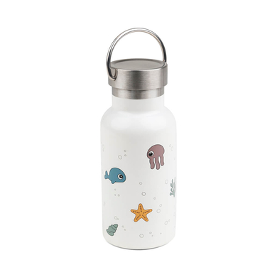 Done by Deer™ Gourde enfant inox Sea friends beige