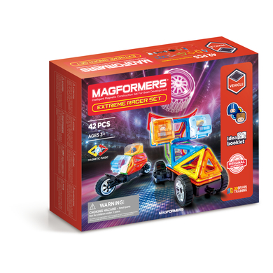 MAGFORMERS® Jeu de construction magnétique Extreme Racer
