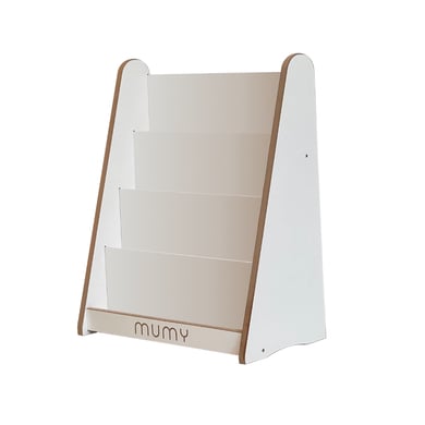 mumy™ Bibliothèque enfant easyTALL bois blanc/naturel