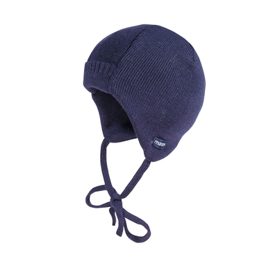 Maximo Bonnet tricoté foncé marine