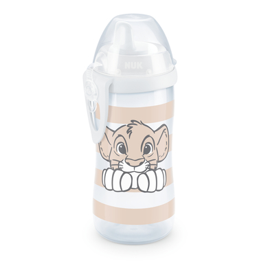 Image of NUK NUK Bottiglia Kiddy Tazza 300 ml, Disney Re Leone