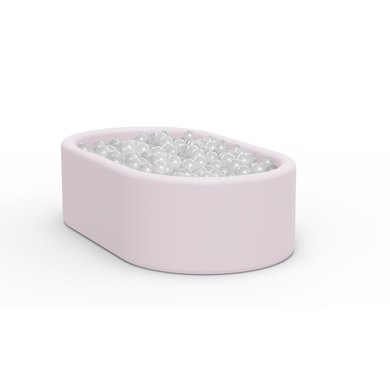 Image of KIDKII Lux Ball da bagno in finta pelle rosa antico