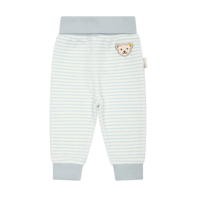 Image of Steiff Pantaloni da jogging GOTS blu celeste059