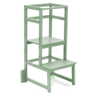 fillikid torre de aprendizaje madera verde menta