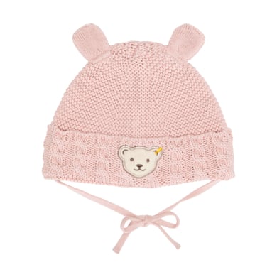 Image of Steiff Cappello GOTS argento rosa059