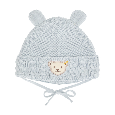 Image of Steiff Cappello GOTS blu celeste059